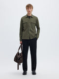 Selected JACKIE SWEAT JACKET - Forest Night