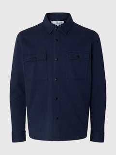 Selected Jackie sweat jakke i Navy Blazer – produktbillede