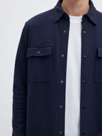 Selected JACKIE SWEAT JACKET - Navy Blazer