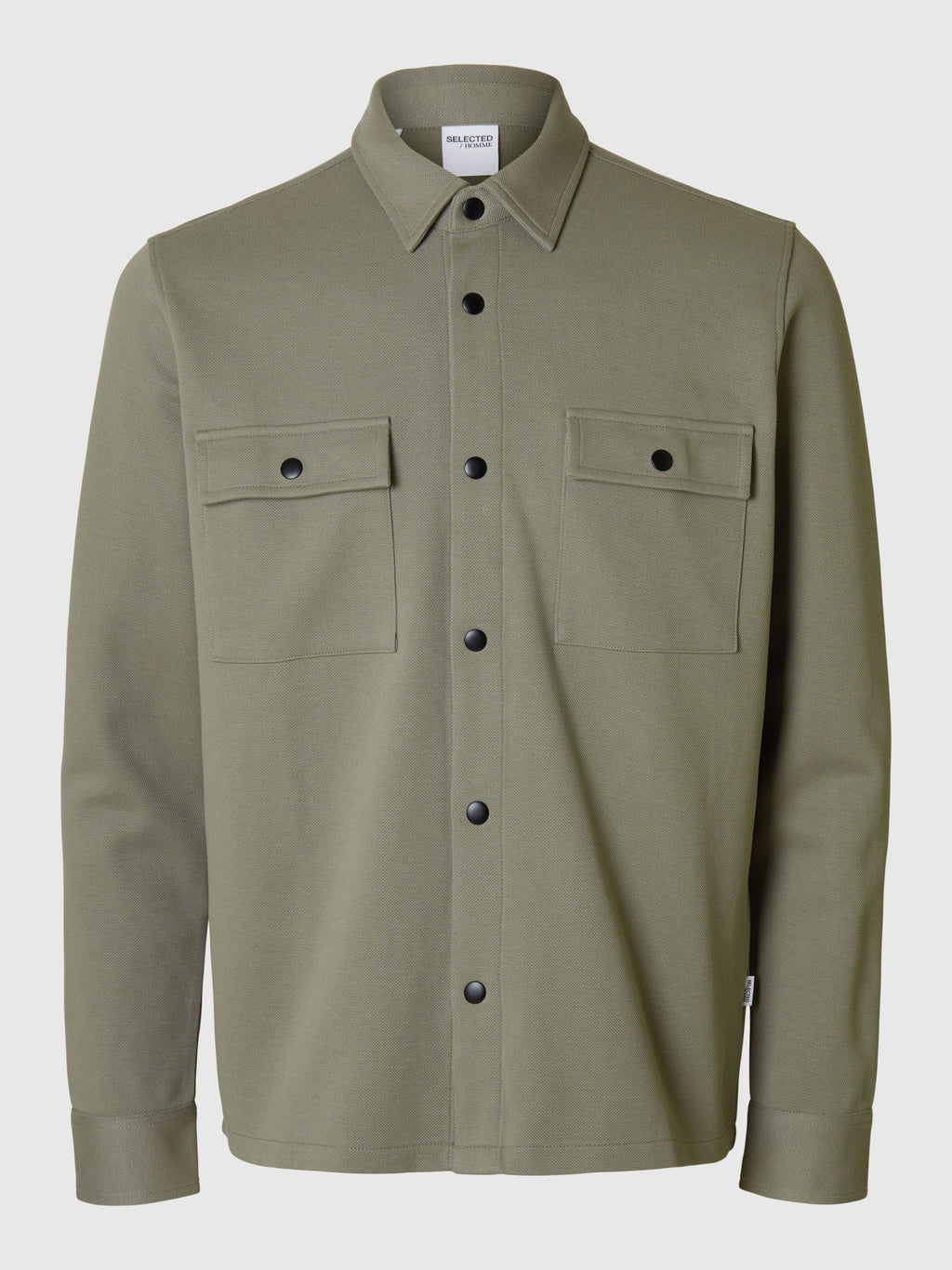 Selected JACKIE SWEAT JACKET - Vetiver