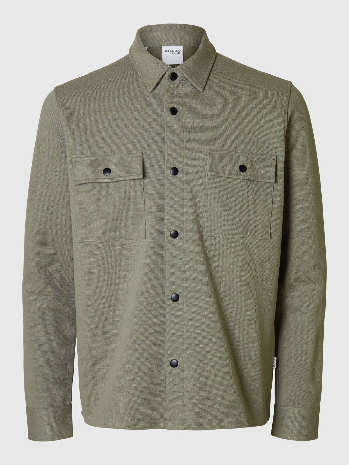 Selected JACKIE SWEAT JACKET - Vetiver
