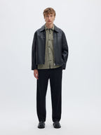 Selected JACKIE SWEAT JACKET - Vetiver