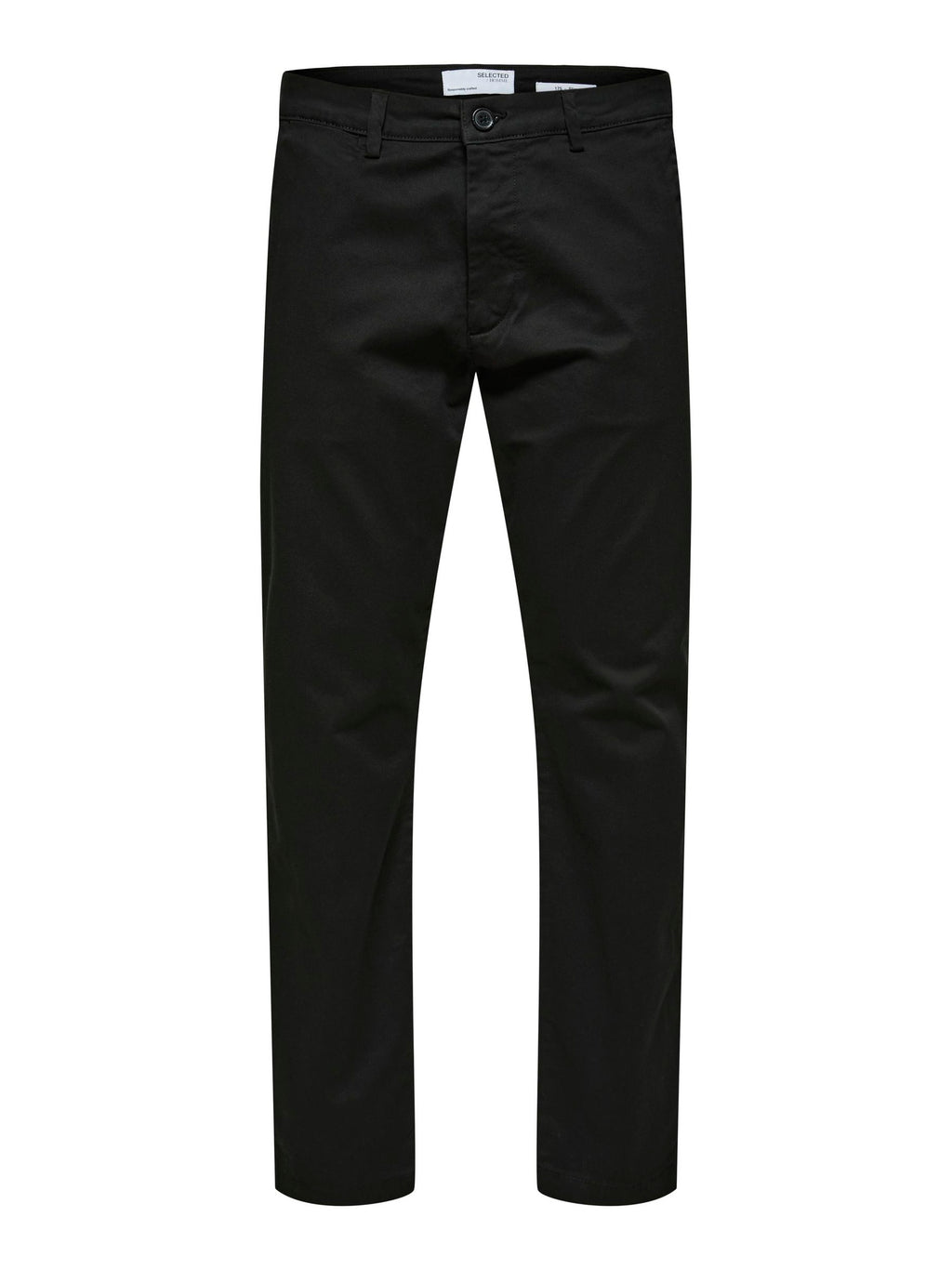 Selected 175-SLIM NEW MILES FLEX PANT - Black