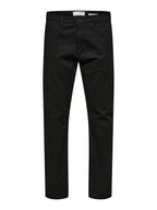 Selected 175-SLIM NEW MILES FLEX PANT - Black
