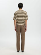 Selected 175-SLIM NEW MILES FLEX PANT - Chocolate Chip