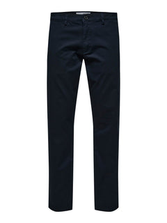 Selected 175 Slim New Miles Flex bukser i Dark Sapphire navy – produktbillede