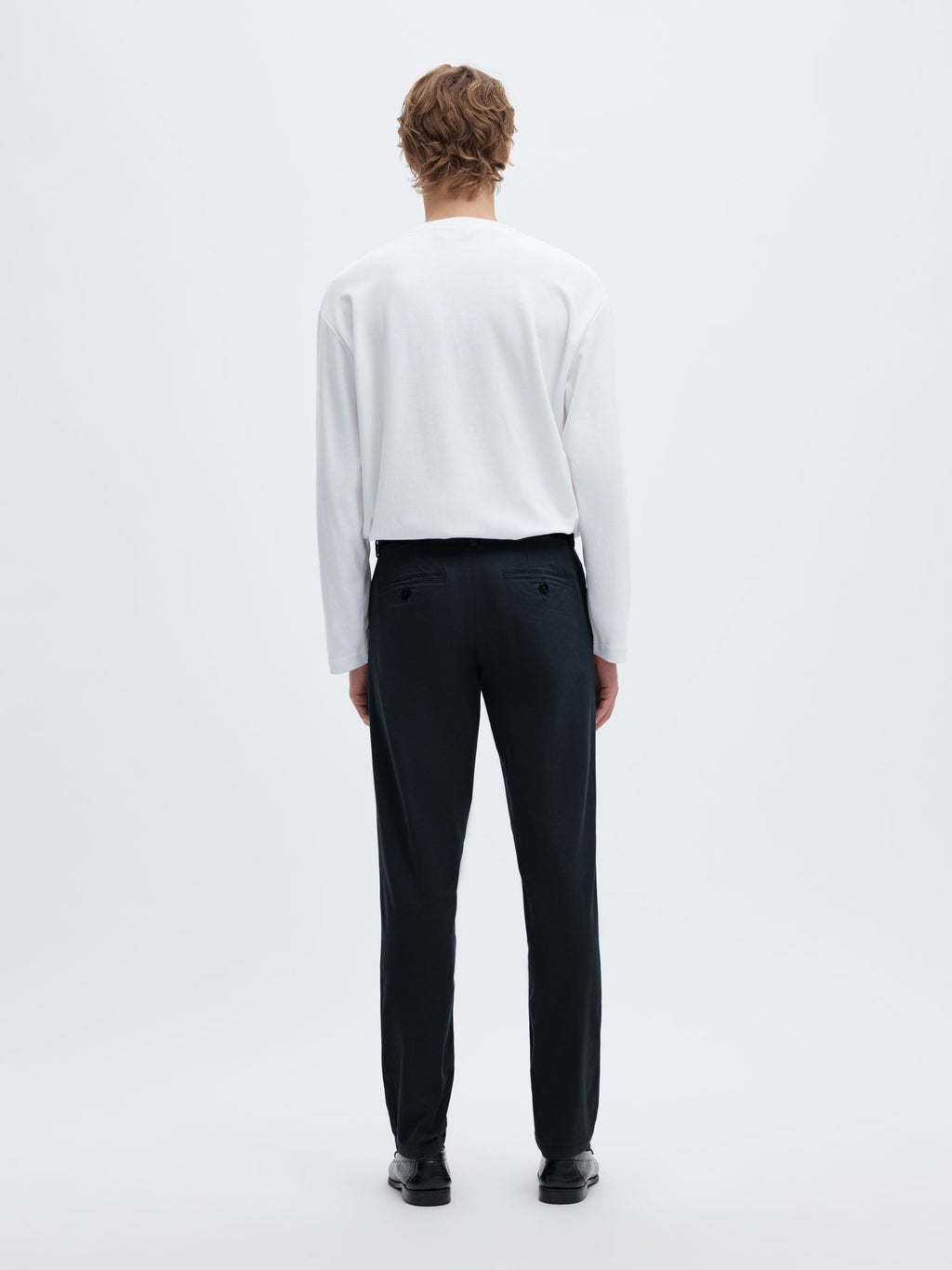 Selected 175-SLIM NEW MILES FLEX PANT - Dark Sapphire