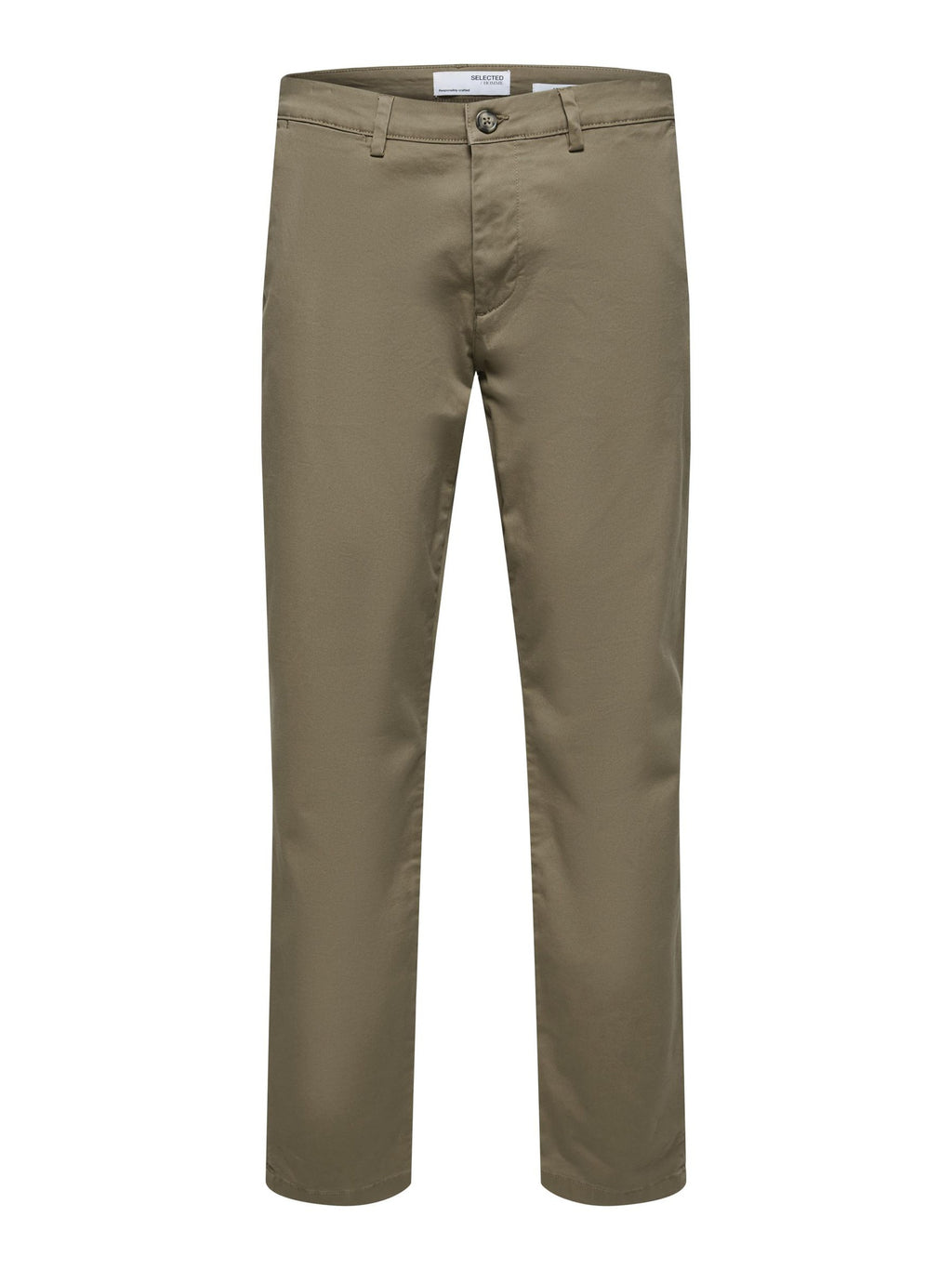 Selected 175-SLIM NEW MILES FLEX PANT - Ermine