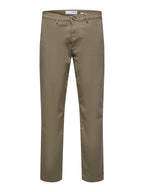 Selected 175-SLIM NEW MILES FLEX PANT - Ermine