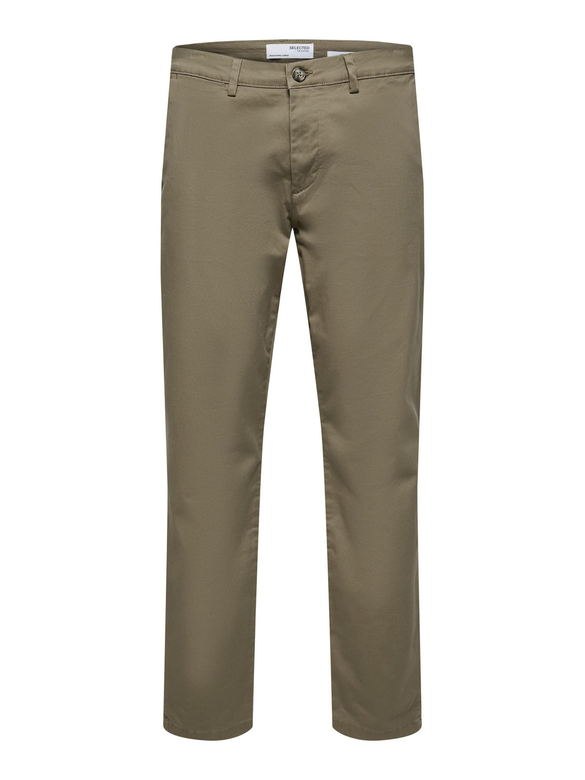 Selected 175-SLIM NEW MILES FLEX PANT - Ermine
