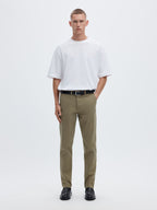 Selected 175-SLIM NEW MILES FLEX PANT - Ermine