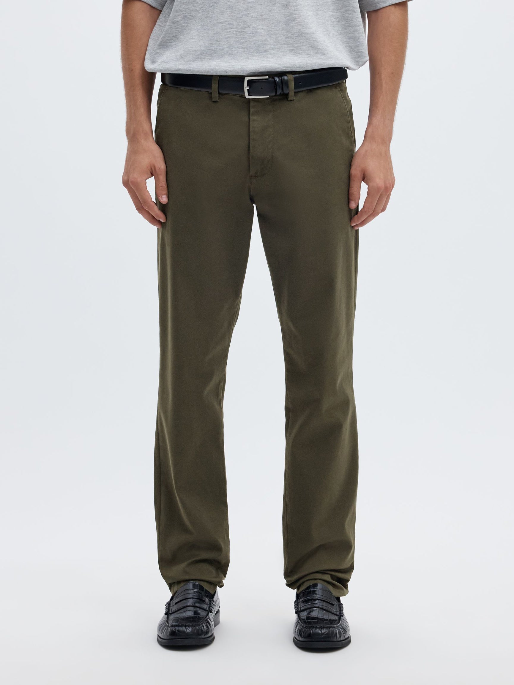 Selected 175-SLIM NEW MILES FLEX PANT - Forest Night