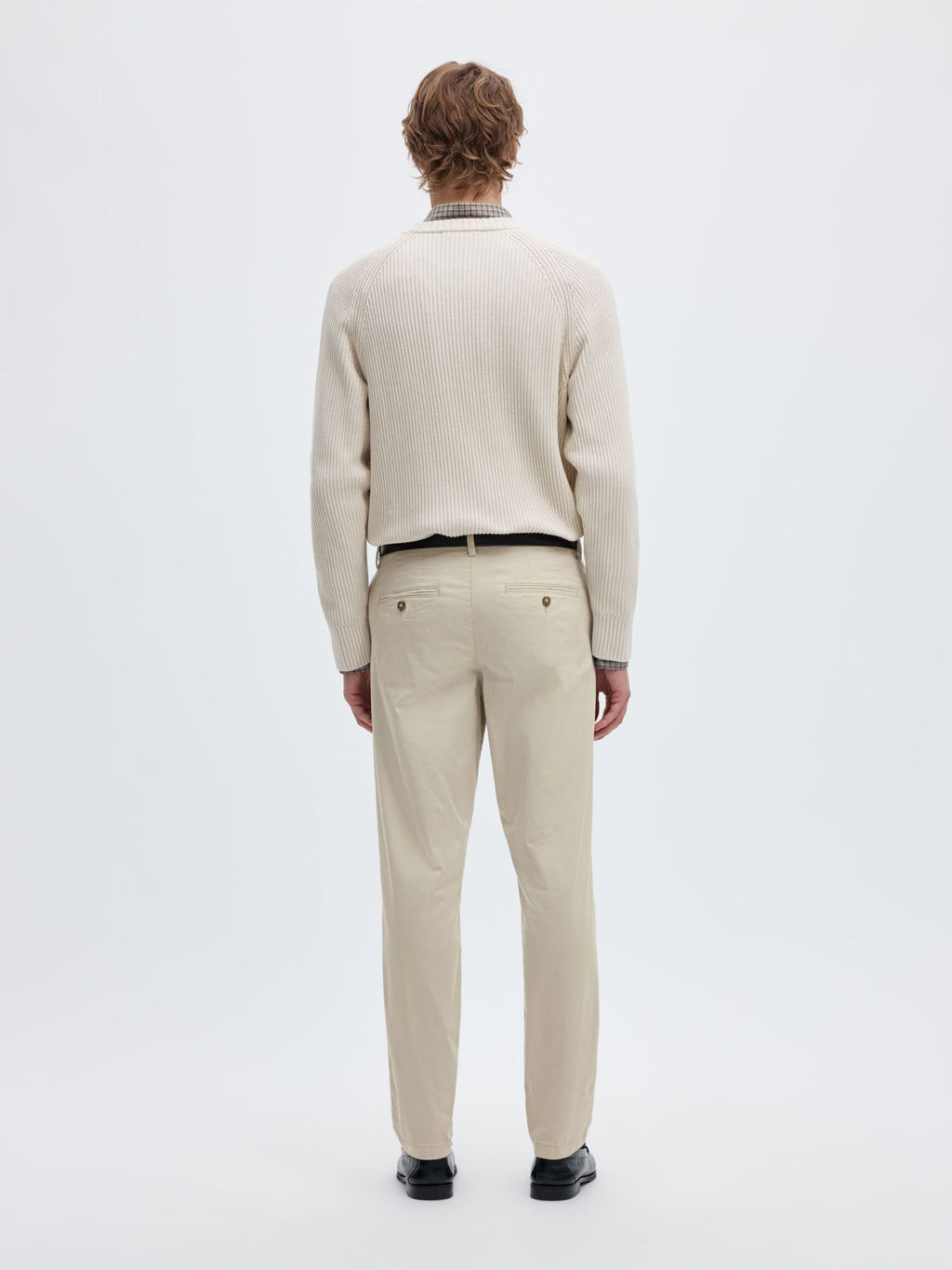 Selected 175-SLIM NEW MILES FLEX PANT - Moonstruck