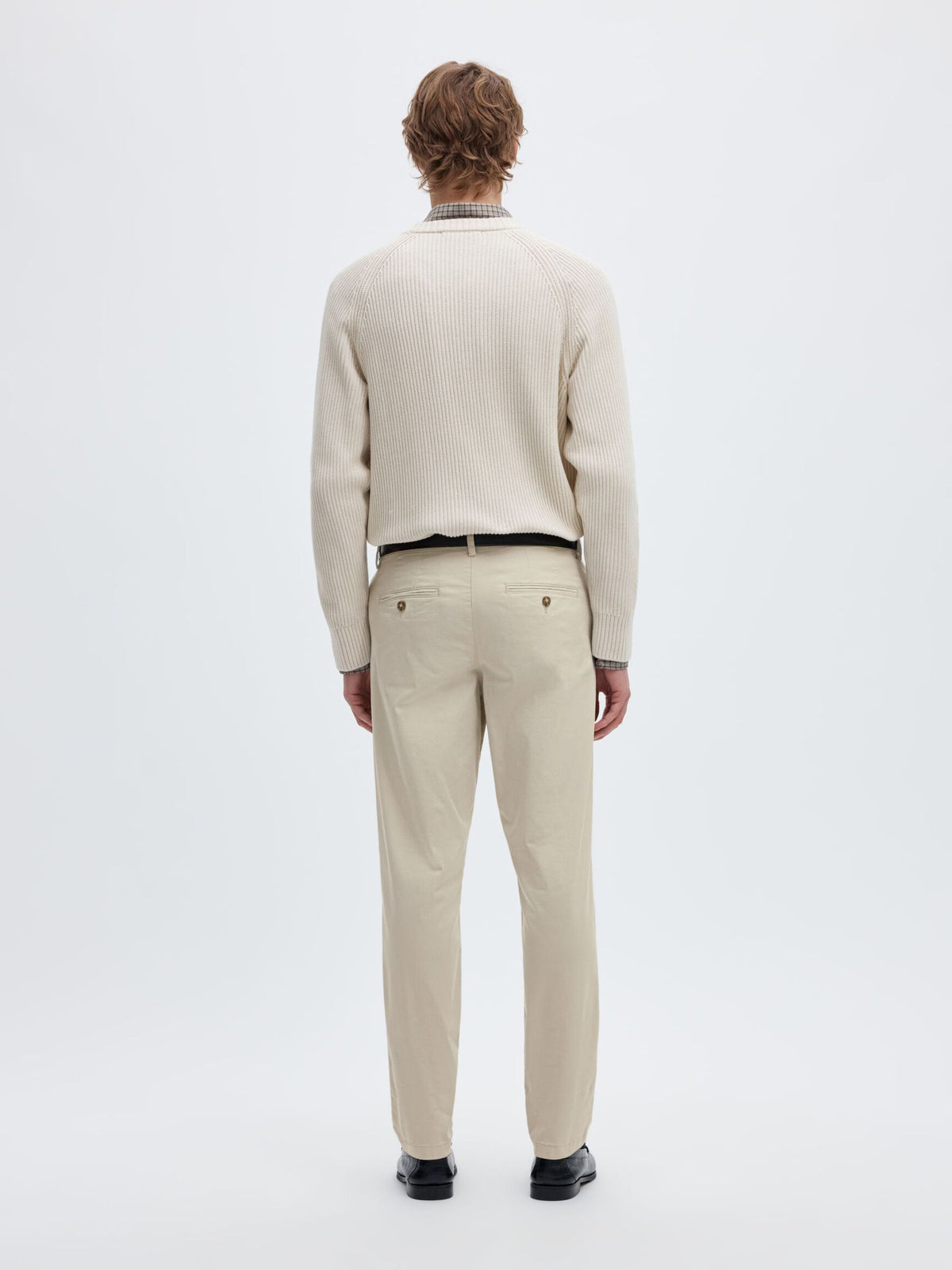 Selected 175-SLIM NEW MILES FLEX PANT - Moonstruck