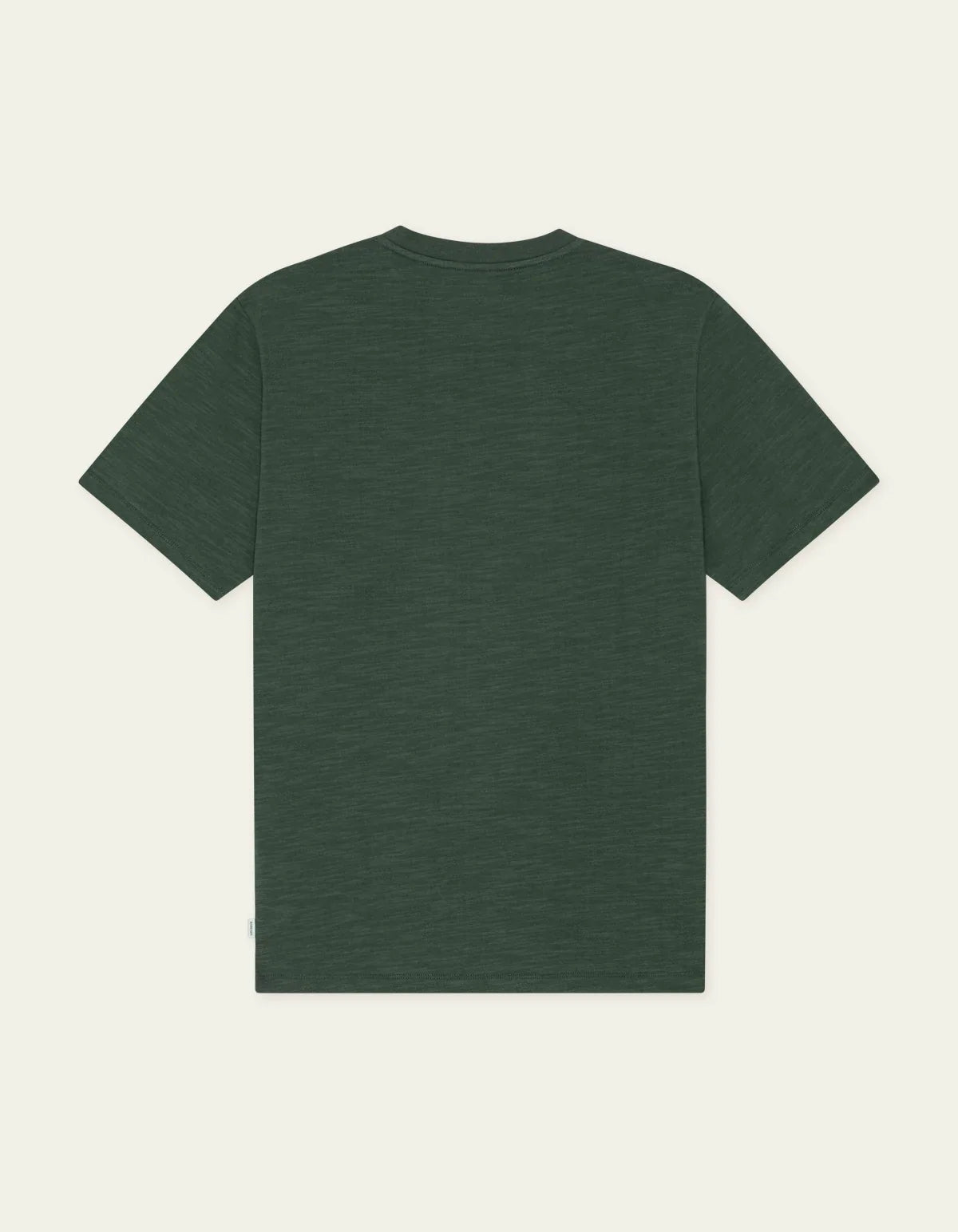 Les Deux grøn t-shirt i økologisk bomuld med slubstruktur