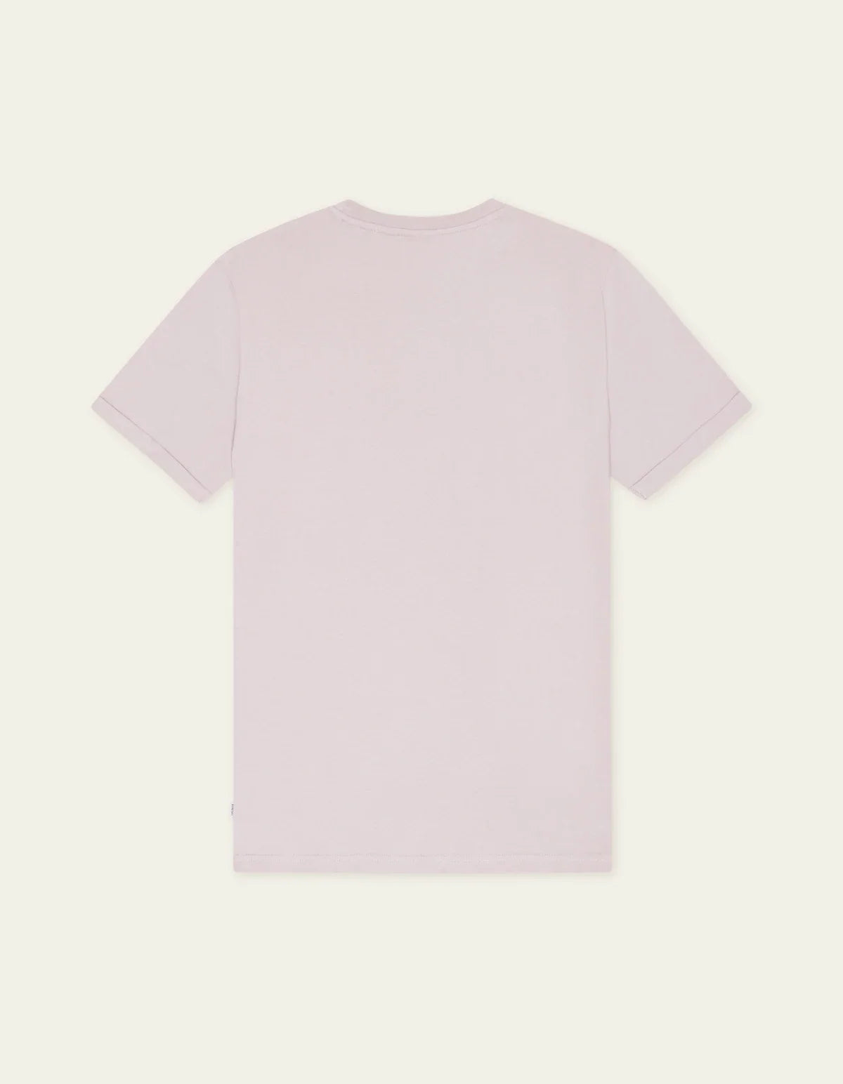 Les Deux Core Contrast T-shirt i Iris Purple lilla – produktbillede bagfra
