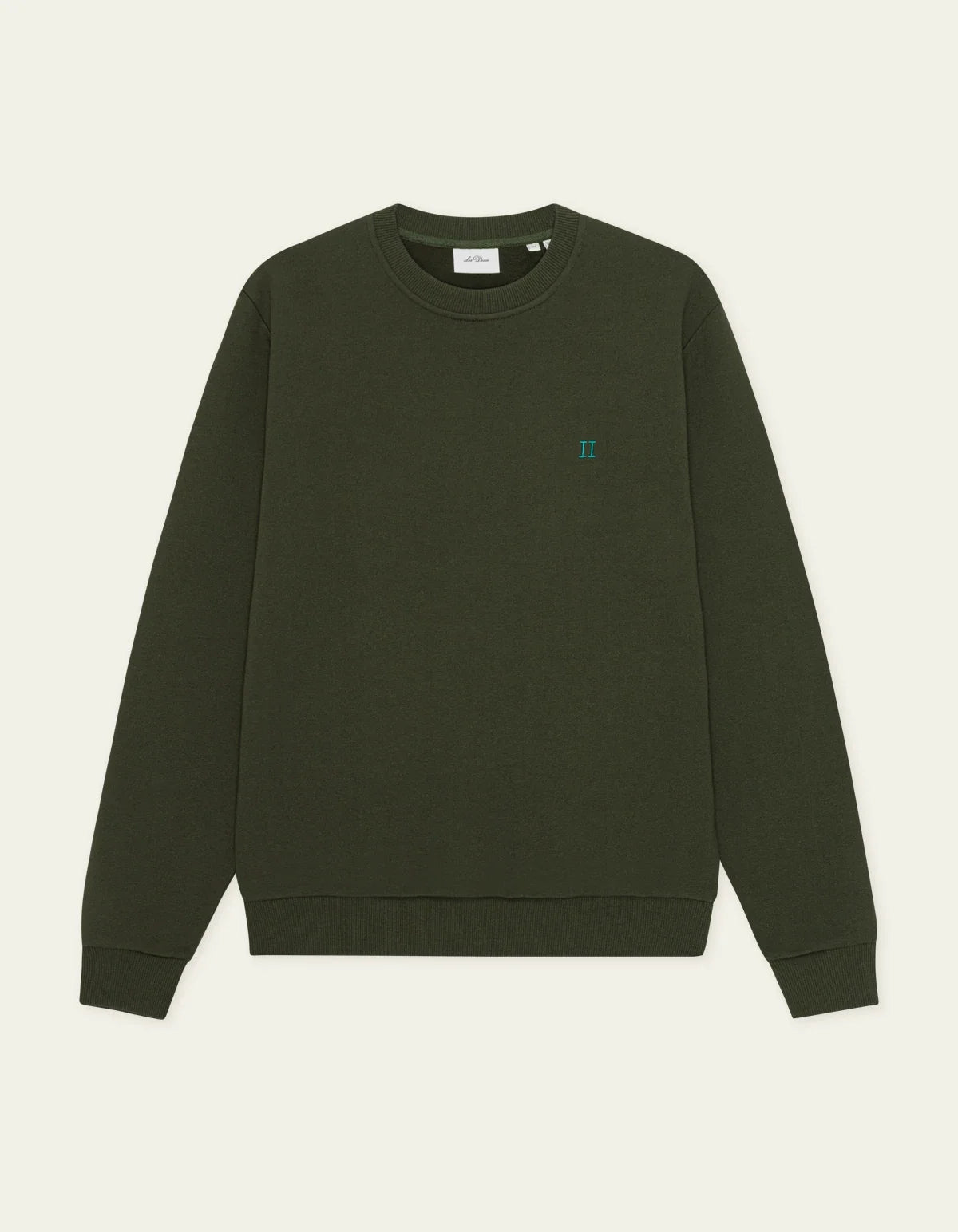 Les Deux Core Seasonal Sweatshirt i Rosin Green grøn – billede 5