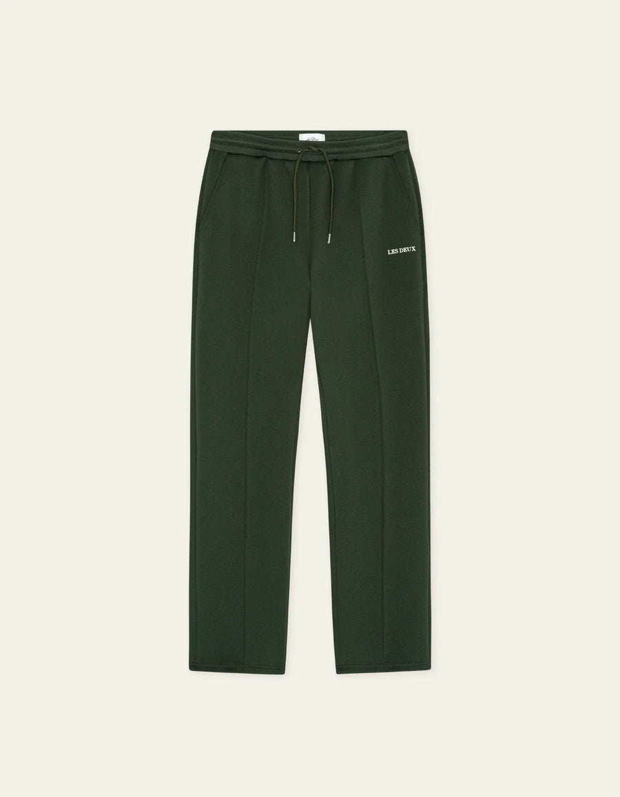 Les Deux Casual Track Pants i Duffel Bag Green grøn