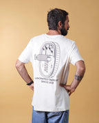 ELSK FREEDOM CH MEN'S BRUSHED T-SHIRT - OFF WHITE