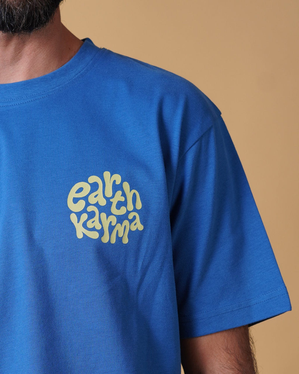 ELSK BALANCE MEN'S BRUSHED T-SHIRT - Storm Blue