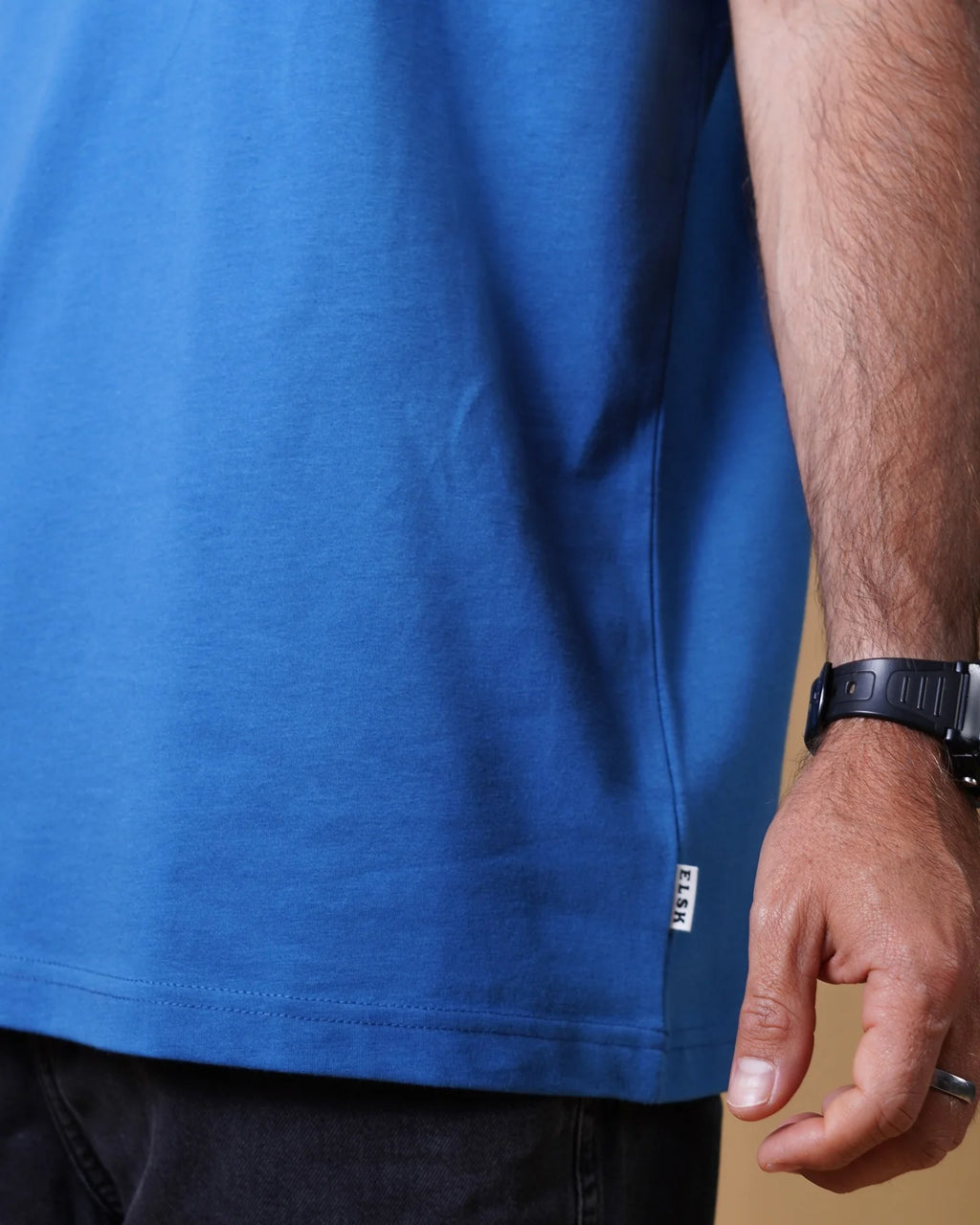 ELSK BALANCE MEN'S BRUSHED T-SHIRT - Storm Blue