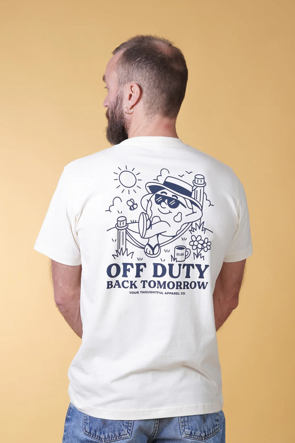 ELSK OFF DUTY BP MEN'S BRUSHED T-SHIRT