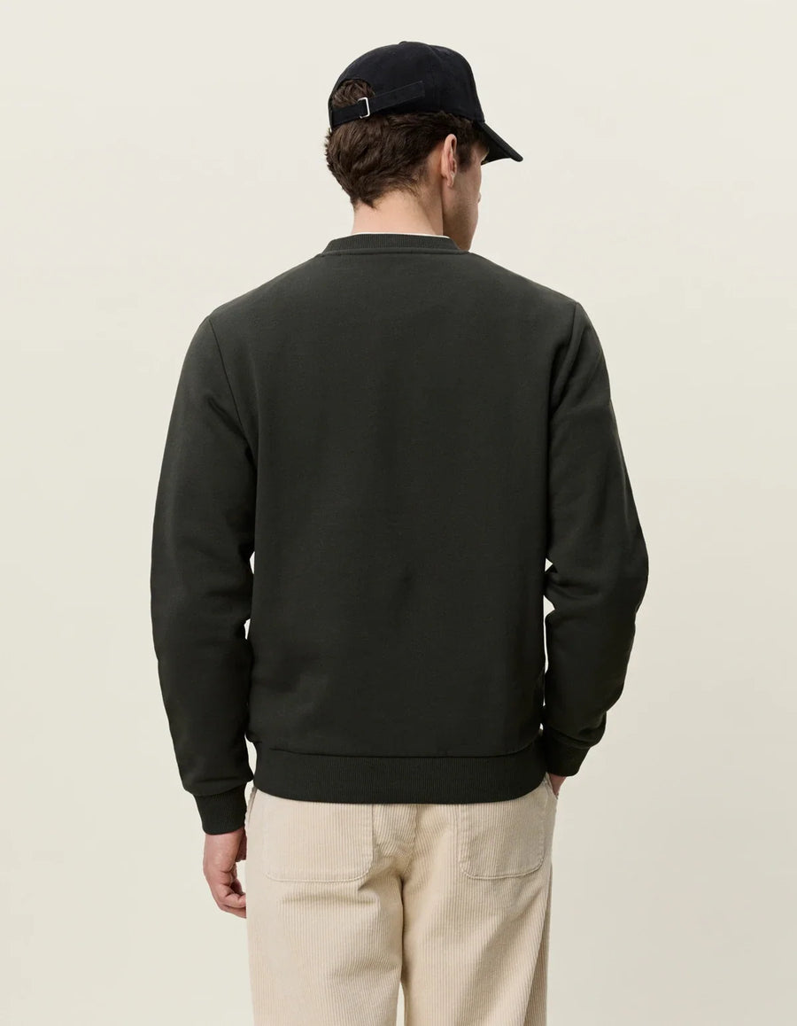 Les Deux Core Seasonal Sweatshirt i Rosin Green grøn – billede 4