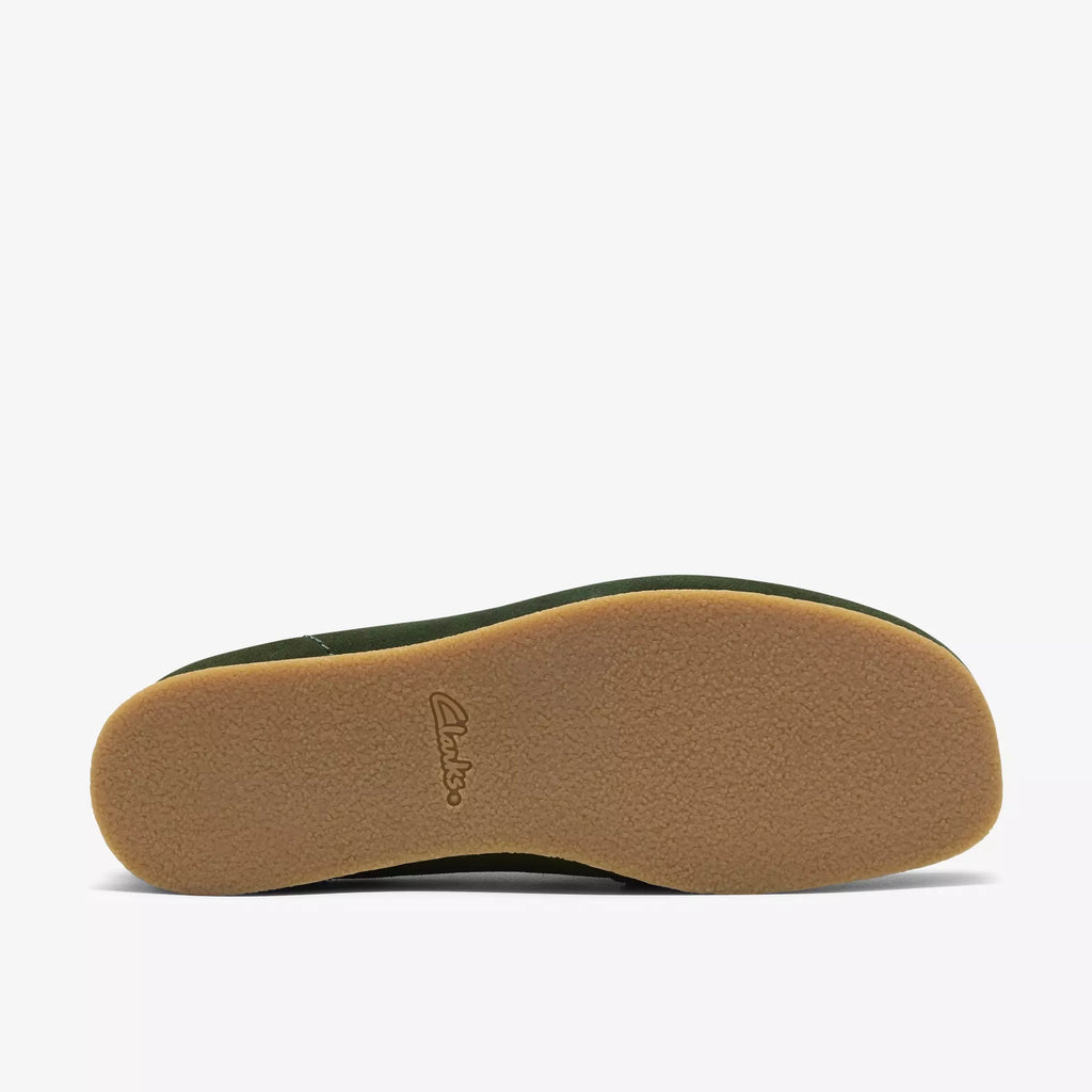 Clarks WallabeeEVO - Green Suede