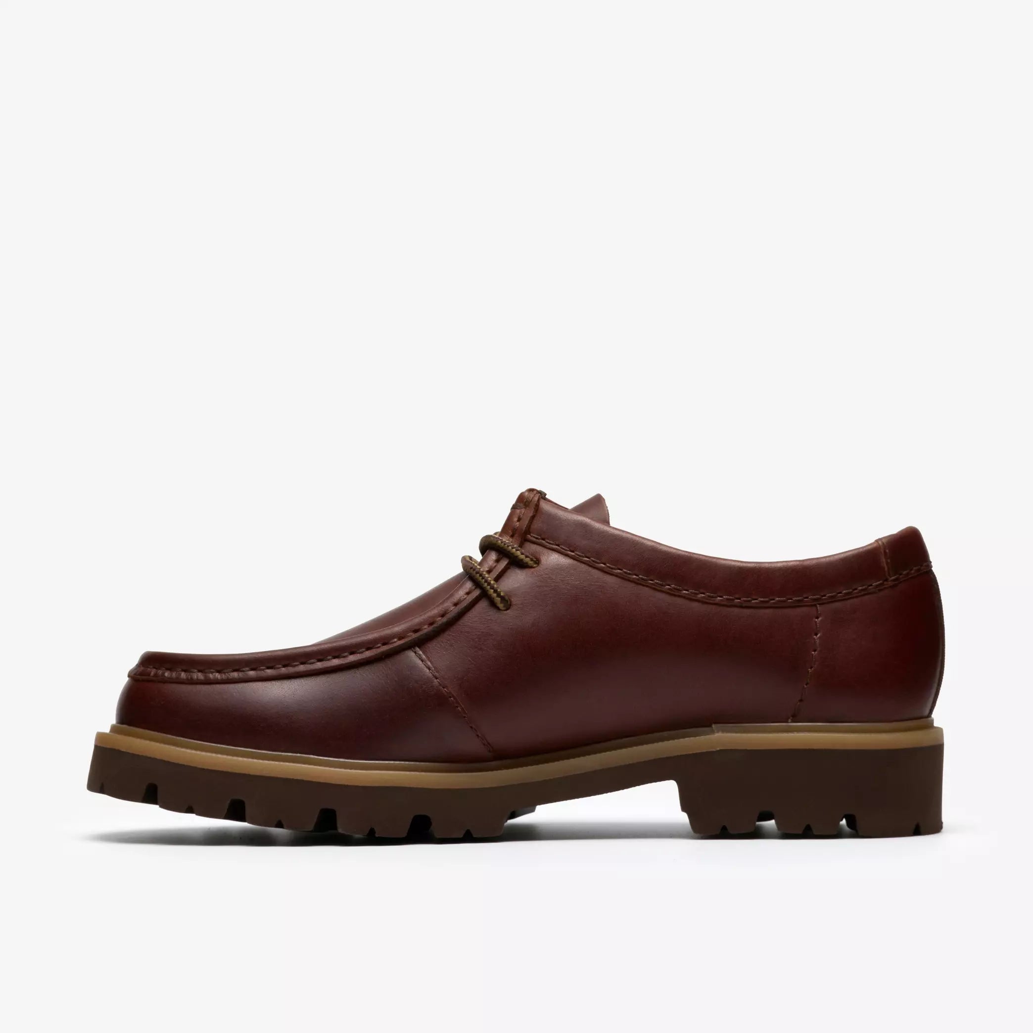 Clarks Cleyhill Seam - Brown Leather