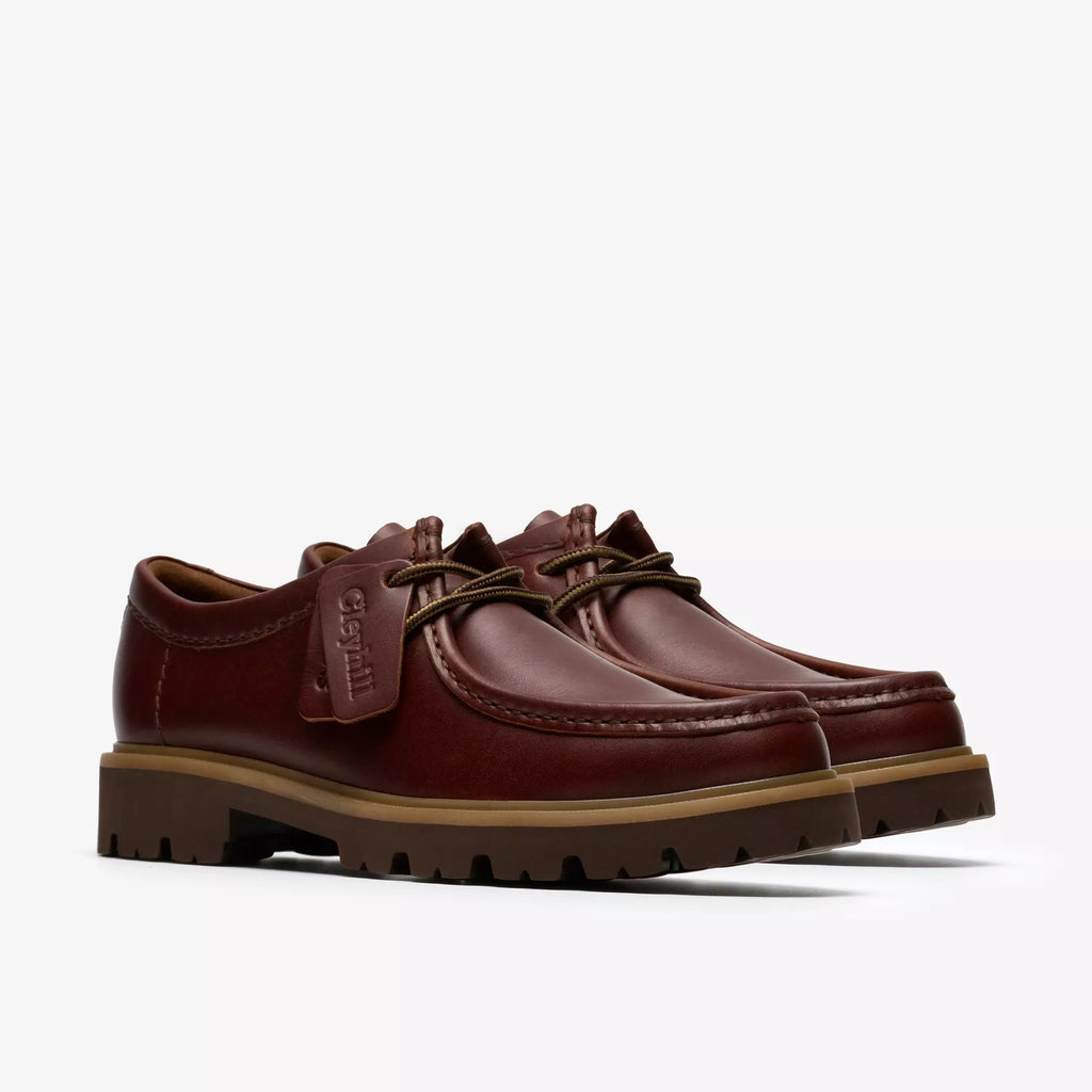 Clarks Cleyhill Seam - Brown Leather