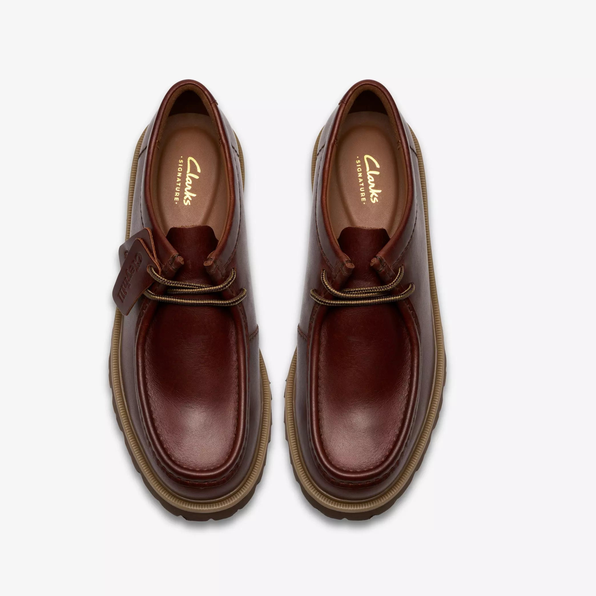 Clarks Cleyhill Seam - Brown Leather