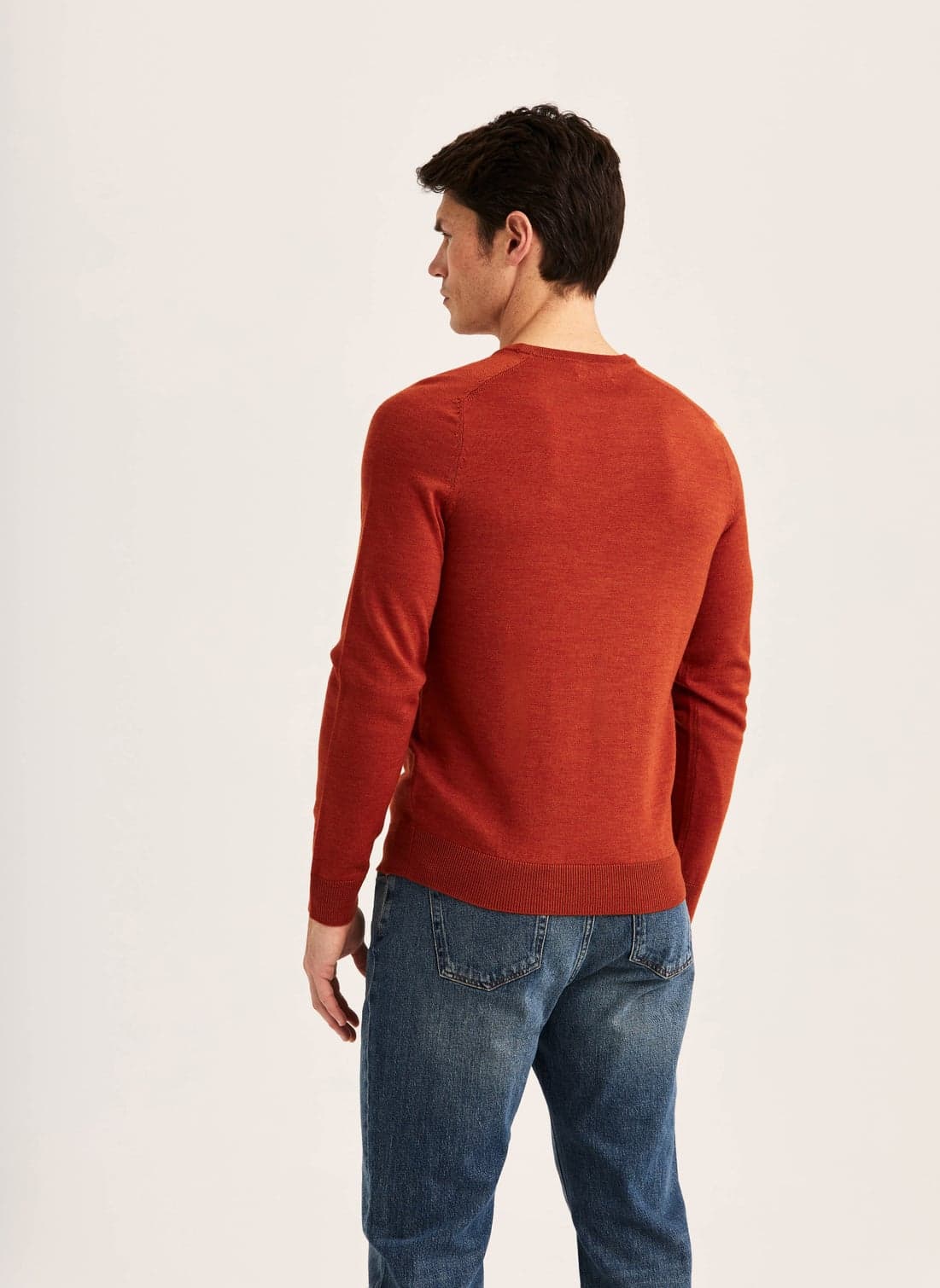 Morris Merino Oneck - 23 ORANGE