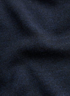 Morris Merino Shirt Cardigan - 60 NAVY