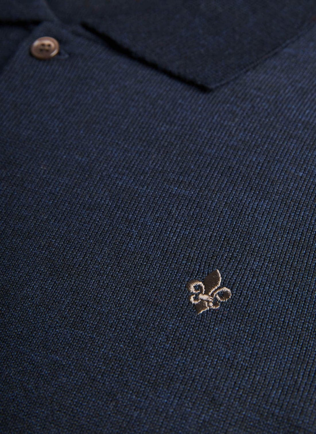 Morris Merino Shirt Cardigan - 60 NAVY