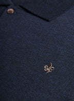 Morris Merino Shirt Cardigan - 60 NAVY