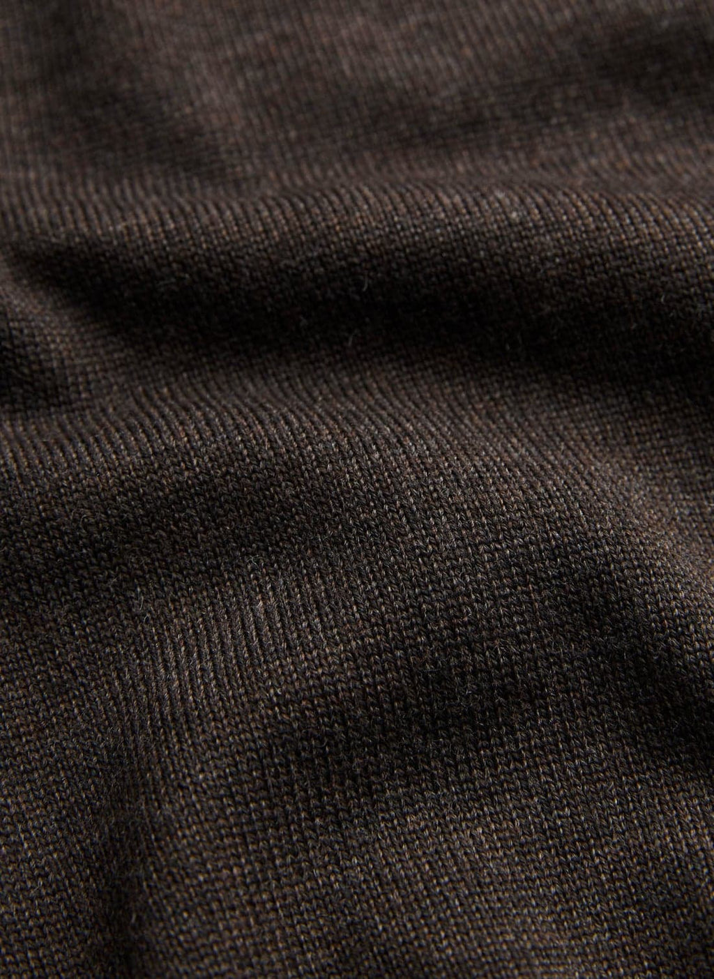 Morris Merino Shirt Cardigan - 88 BROWN