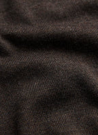 Morris Merino Shirt Cardigan - 88 BROWN