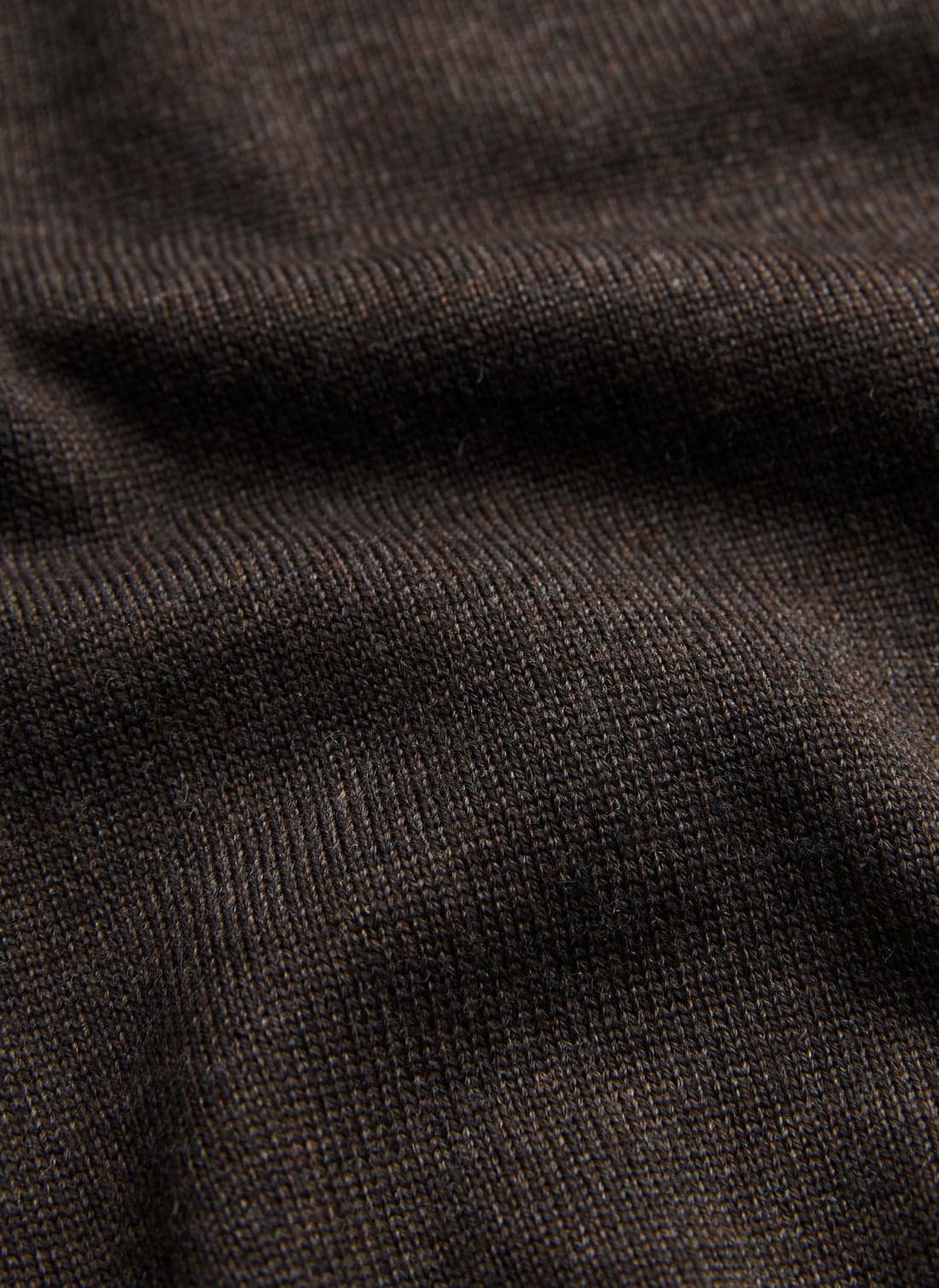 Morris Merino Shirt Cardigan - 88 BROWN