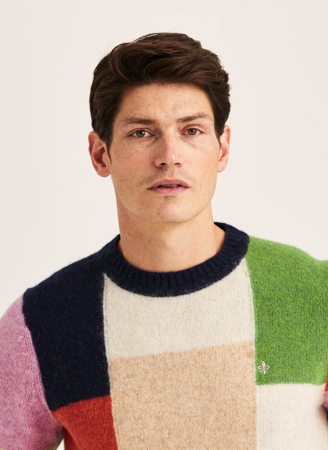 Morris Hubert Sweater - 60 NAVY