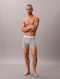 3 Pack Boxer Briefs - Icon Cotton Stretch - Grå/Hvid/sort - Supermen.dk