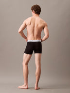 3 Pack Boxer Briefs - Icon Cotton Stretch - Grå/Hvid/sort - Supermen.dk