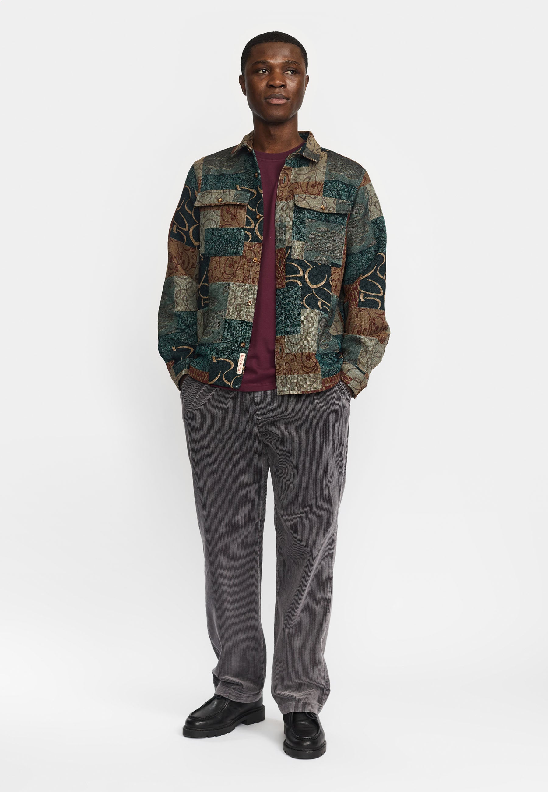 Revolution Utility Overshirt / 3288 - Petrol