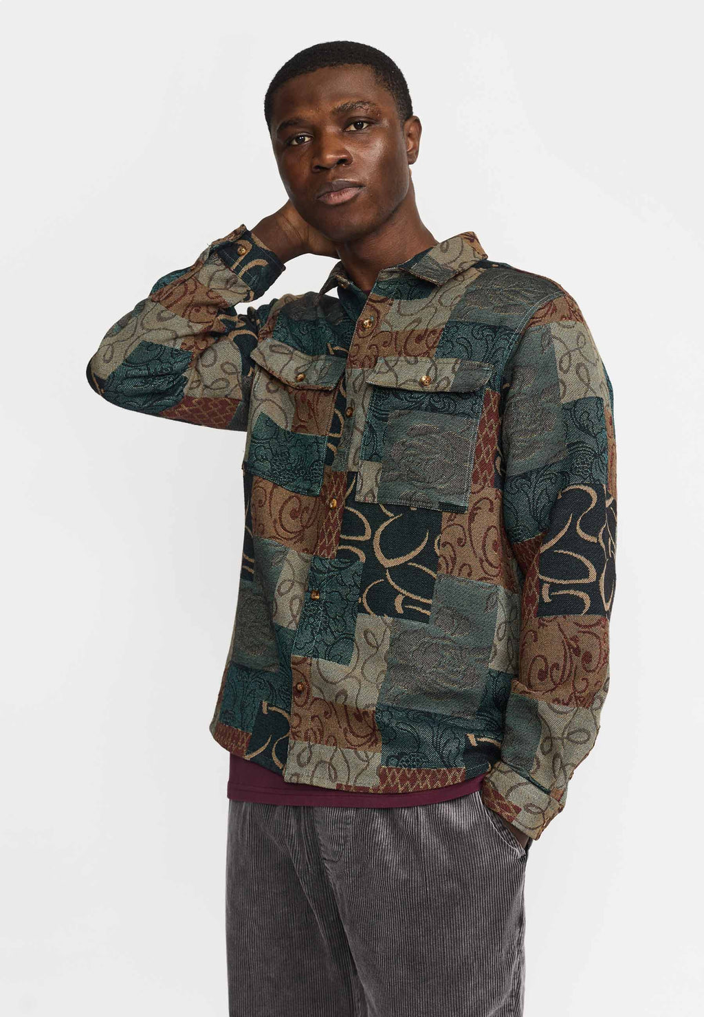 Revolution Utility Overshirt / 3288 - Petrol