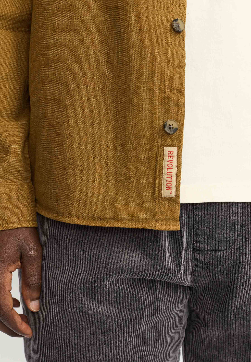 Revolution Casual Shirt / 3997 - Dustbrown