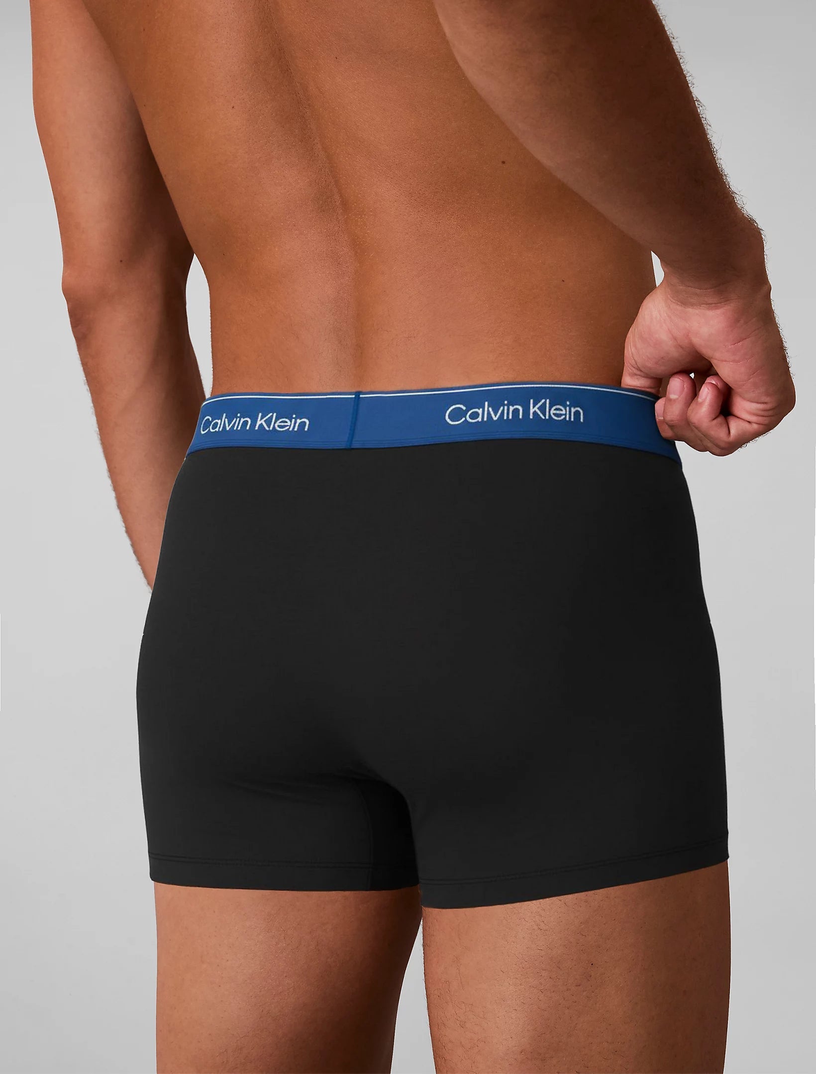 5 Pack Boxer Briefs - Icon Cotton Stretch - Black Bodies w/ Royalty/Black/Casua - Supermen.dk
