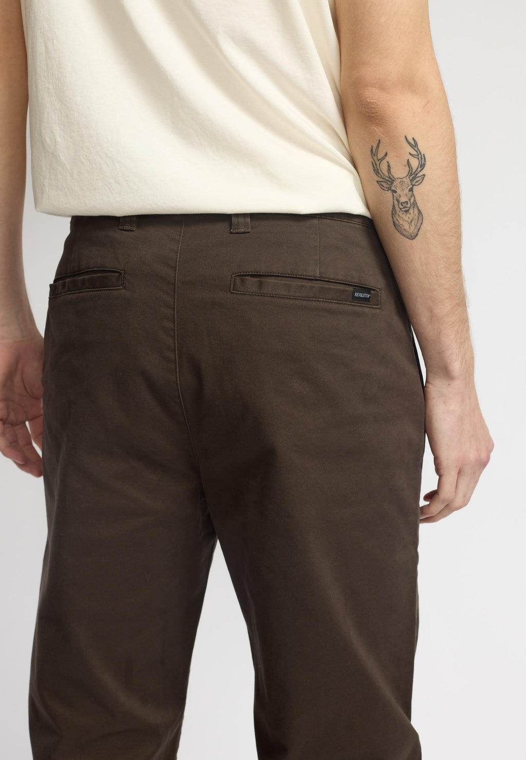 Revolution Chino Trousers / 5872 - Darkbrown