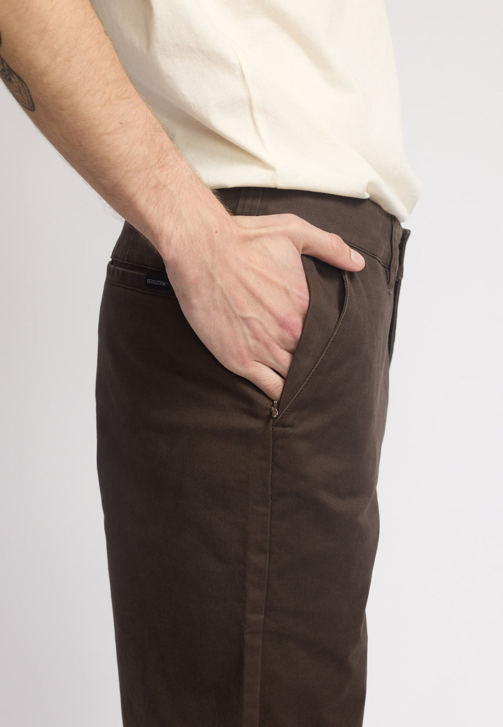 Revolution Chino Trousers / 5872 - Darkbrown