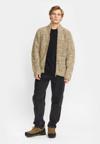 Revolution Zipped Knit Cardigan 6618 - OFFWHITE
