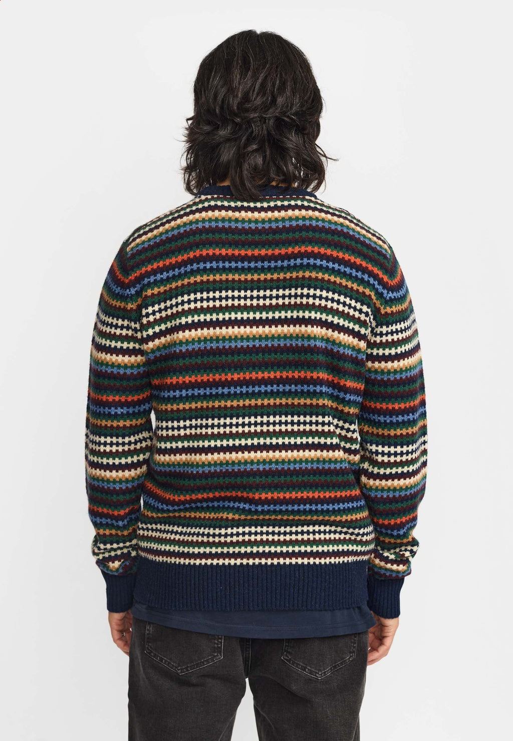 Revolution Knit Sweater 6628 - NAVY