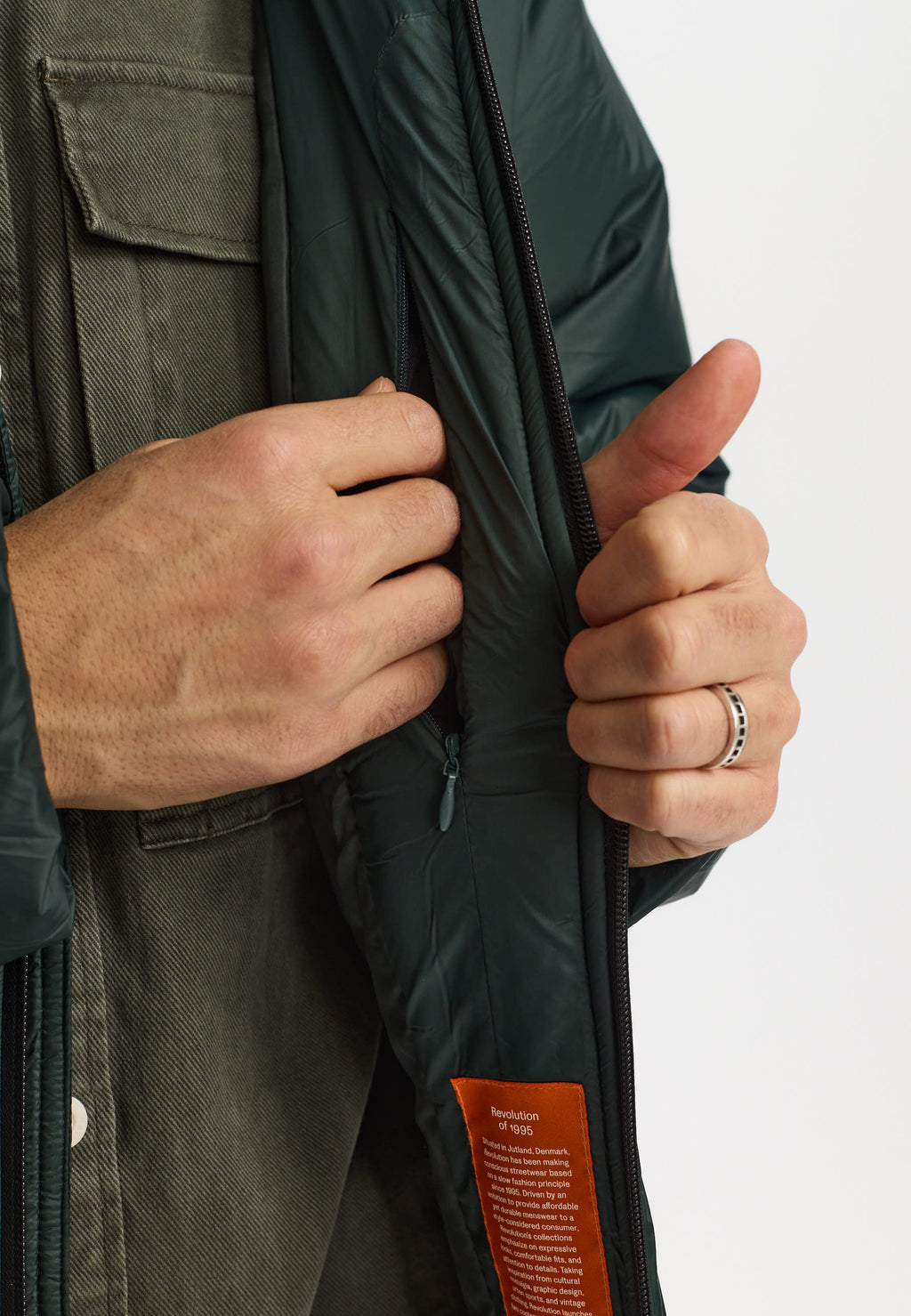 Revolution Winter Jacket 7904 - Darkgreen